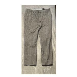 Banana Republic Men’s Gray Dress Pants Flat Front 34x30
